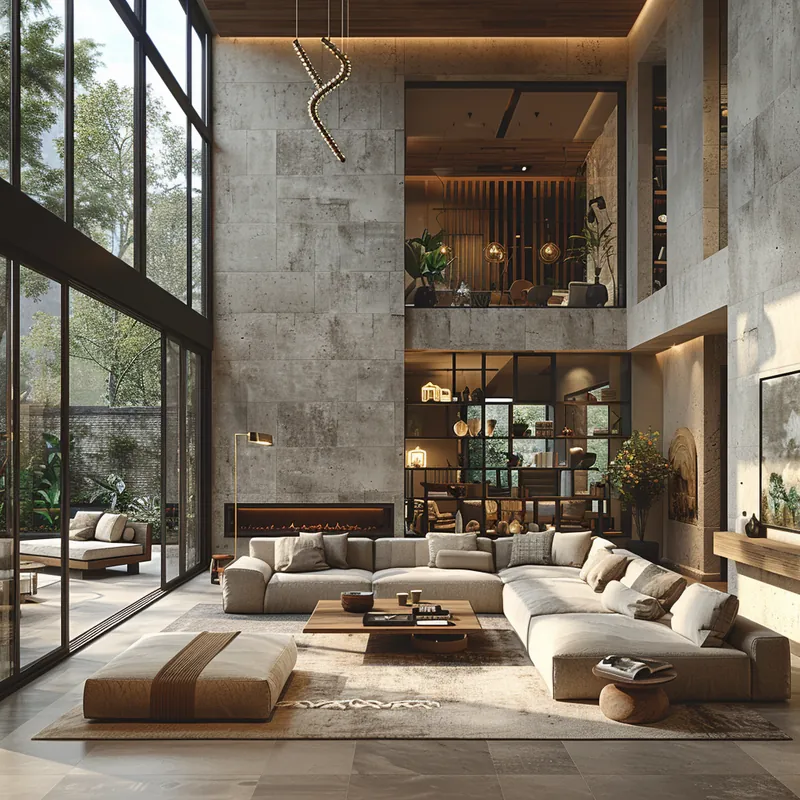 Inicio Propuesta de diseño: Sala de doble altura
