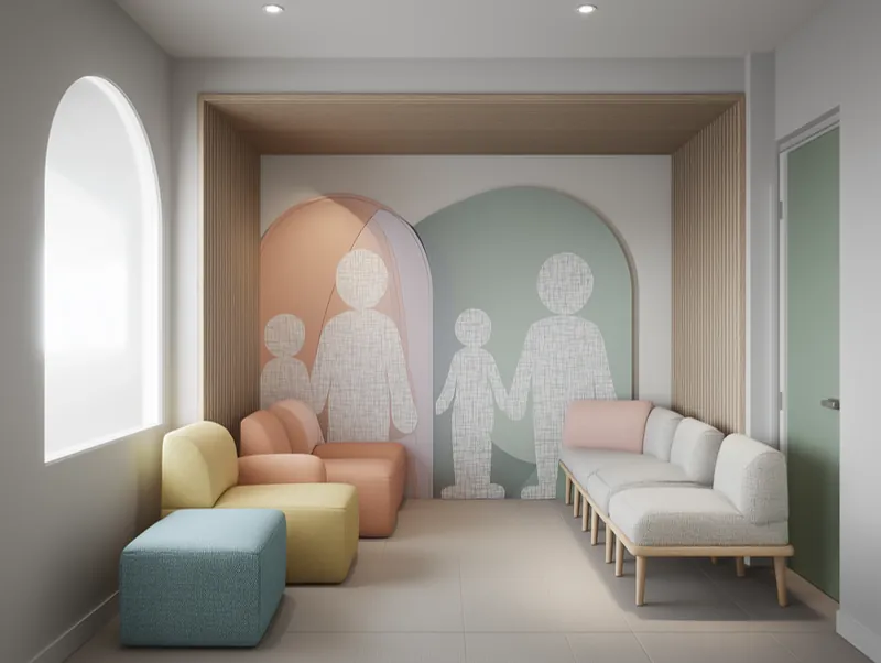 Inicio Propuesta de diseño: Sala de espera pediátrica